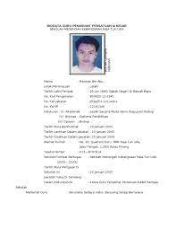 Guru is a sanskrit term for a teacher, guide, expert, or master of certain knowledge or field. 1 6 Biodata Guru Penasihat Doc