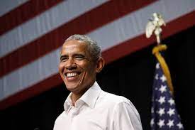 Former first lady michelle obama wrote that she was unable to put on a happy face and smile during president donald trump's inauguration in her new book, according to abc news. Can Barack Obama Help Turn Orange County Blue The New Yorker
