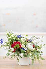 This year's 4th of july decorations should still look festive even though our commemoration is limited by the ongoing pandemic. Creating A 4th Of July Flower Arrangemen