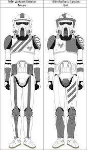They served under jedi master plo koon. 104th Battalion Arf Troopers Mouse And Bolt By Marcusstarkiller On Deviantart
