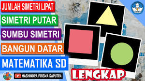A b d c d c a b bingkai persegi panjang next. Jumlah Simetri Lipat Simetri Putar Dan Sumbu Simetri Bangun Datar Lengkap Matematika Sd Youtube