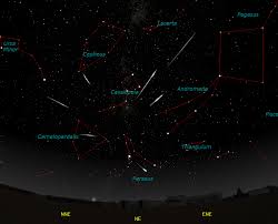 The perseid meteor shower was breathtaking from brockway mountain in michigan. Starwatch Moravian College Astronomy