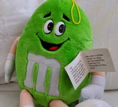 M M Stuffed Toy Fun Friend Plush Stuffed Doll In Green With Etsy Fun Cool Toys Plush