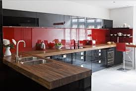 Red color has great distinctive capability whereas black looks rushing and. Red And Black Kitchen Decorating Ideas Lanzhome Com