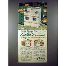 With more than 50 years of market experience. 1953 Ultramatic Caloric Gas Range Ad Color Handles On Ebid Canada 159185437