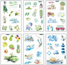 Adhesif deco bois chene sheffield gris perle 0,45x2m. Ritte Autocollants 48 Feuilles Fleurs Animaux Aliments Gommettes Decoratifs Cartoon Etiquettes Adhesif Deco De Diy Album Photo Scrapbooking Loisirs Creatifs Scrapbooking