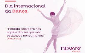 Essa data foi instituída em 1982 pelo comitê internacional da dança da unesco. Dia Internacional Da Danca Novare Dance