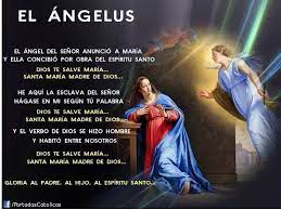 El ángel del señor anunció a maría. El Angelus Oraciones Para El Alma Oraciones Via Crucis Para Ninos