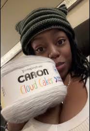 Caron Cloud Cake Coral Yarn