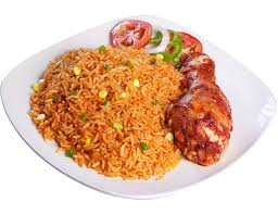 Add onion and carrots and cook until soft, 5 minutes, add garlic and ginger and cook until fragrant, 1 minute more. Delicious Jollof Rice With Fried Chicken Delicious Jollof Rice With Fried Chicken Jollof Rice Jollof Nigerian Recipes