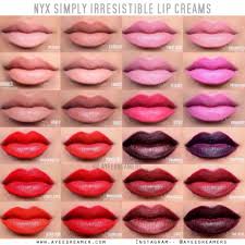 Live Lip Swatches Of Over 24 Shades From The Nyx Simply