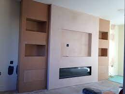 Paint ideas for a gray living room that you will want to apply! Fake Chimney Breast And Display Units Modern Living Room Wiltshire By Mbh Carpentry And Joinery Ltd Houzz