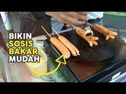 • kecap bango • saus indofood • garam • merica. Cara Membuat Sosis Bakar Modal Minim Untung Wow Cocok Untuk Jualan Youtube