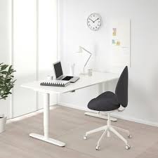 bekant bureau zit sta wit 160x80 cm ikea solutions de rangement ikea bureau angle