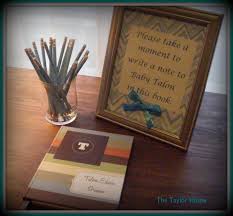Famous quotes for baby shower books. Baby Shower Guest Book Idea The Taylor House