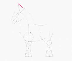 Bambina balla, domani esce il sole. Disegno Per Bambini Disegnare Un Pony