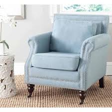 Safavieh Karsen Traditional Rustic Upholstered Club Chair With Casters Walmart Com In 2020 Living Room Chairs Furniture Club Chairs