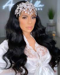Bellami Silk Seam 240g 22 Jet Black 1 Hair Extensions In 2021 Black Wedding Hairstyles Black Brides Hairstyles Bride Hair Accessories