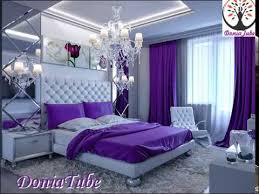 غرف نوم باللون الموف تصاميم رائعة جدا Youtube