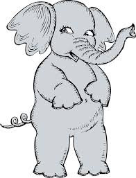 Gajah, bayi gajah lucu, balon berwarna png. Gajah Lucu Kartun Gambar Vektor Gratis Di Pixabay