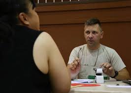 U.S. Air Force Staff Sgt. Michael Atchison, optometry