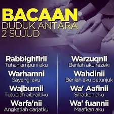 Namum bacaan ini adalah doa meminta 8 perkara kepada allah swt. Dr Cinta Jom Hafal Maksud Doa Duduk Antara Dua Sujud Facebook