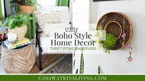 Maybe you would like to learn more about one of these? Diy Boho Style Home Decor Thrift Store Makeovers Youtube