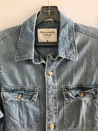 Skip to main search results. Abercrombie Fitch Men Denim Shirt S Men S Fashion Clothes Tops On Carousell