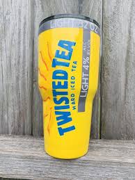 Twisted Tea Tumbler Etsy Twisted Tea Tea Tea Tumbler