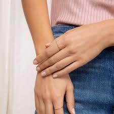 The beginning of a ring party always starts with stacking rings. Gorjana Jewelry Diamonds Stacking Ring