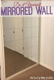 Diy bedroom ideas,diy bedroom decorating ideas on a budget,diy bedroom ideas for small rooms,bedroom diy ideas,diy bedroom storage ideas,diy decor ideas for bedroom,diy bedroom decor ideas,diy bedroom makeover ideas,diy bedroom organization. Diy A Mirrored Wall Using Square Plates Diy Mirror Wall Mirrored Wall Home Dance