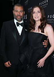 The couple has a son, beaumont gino peele who was born in 2017. Jordan Peele And Chelsea Peretti Celebrities Strapless Dress Formal Chelsea Peretti