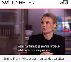 Emma francis (@emmalynn_fran) on tiktok | 1455 likes. Emma Frans On Twitter Kul Att Sa Manga Plotsligt Vill Vara Epidemiologer Trist Att Sa Manga Inte Forstar Att Man Maste Ga En Utbildning Innan Man Blir Det