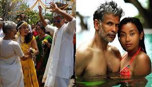 Milind soman trended online since tuesday after revealing that he was part of rss as a young boy. Milind Soman Reveals His Mother In Law Is Younger Than Him Shares Parents View On Their Marriage