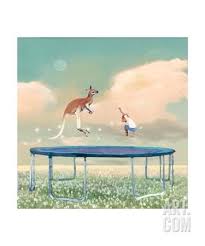 Jumping With Kangaroo Photographic Print By Nancy Tillman At Art Com Kangaroo Art Nancy Tillman Art