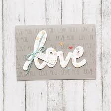 Enjoy this magic moment and get all the accessories needed to make your dies even more special thanks to our cutting shapes and accessories. Die Cut Embossing Machines Love You Word Dies Metal Cutting Die Card Making Scrapbooking Embossing Stencil Crafts Constructoravigil Com