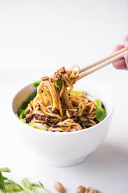 This Is The Easy 30 Minute Edition Of Dan Dan Noodles Spicy Asian Noodles In A Rich Creamy Sauce Topped With In 2020 Easy Weeknight Meals Recipes Pasta Side Dishes