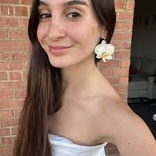 Orchid Earrings in Resin