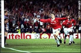 #solskjær #oooo fancy #ole gunnar solskjaer #ole gone and solved all our problems #roy: Champions League Final Ole Gunnar Solskjaer On The Goal In 1999 Which Made Him A Hero