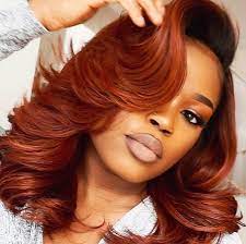 Greemeo silky straight brazilian hair 1 bundle 100% real human hair ombre remy hair extension weave 100 gram (20 inches, black auburn #1b/30): Fiery Copper Hair Copper Hair Color Hair Styles Hair Color For Women