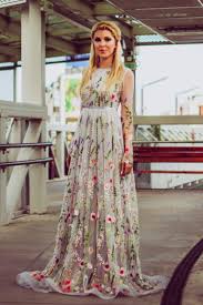 Embroidered Wedding Dresses Colored Wedding Dresses Floral Dress Formal Wedding Dresses With Flowers