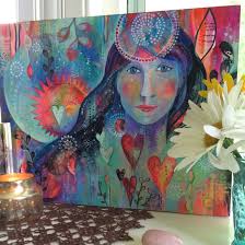 Soul Portraits Jennifer Currie In 2020 Intuitive Painting Art Portrait