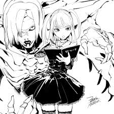 misa amane deathnote dn ejami 死亡筆記本 彌海砂 pixiv イラスト デスノート アニメ
