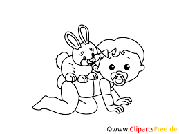 Plutôt sages, ces bébés se retrouvent en famille, au réveil ils vont aussi avoir beaucoup de succès chez les nounous ! Lapin Image Coloriage Bebe Illustration Bebe Coloriages Dessin Picture Image Graphic Clip Art Telecharger Gratuit