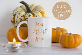 Mug Mockup Pumpkins 140286 Mockups Design Bundles Free Psd Mockups Templates Design Mockup Free Free Packaging Mockup