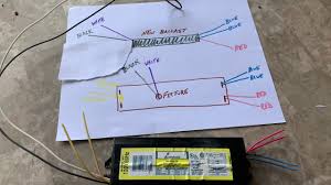 Old Ballast To New Ballast Wiring Wiring Schematic Diagram
