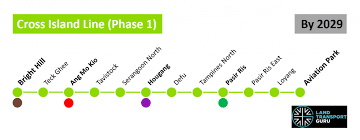 The main depot for the cross island line (crl) will be located at changi east, bounded by aviation park and tanah merah coast roads. Cross Island Line Phase 1 To Open In 2029 Land Transport Guru