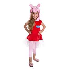 Add to hood of pink jacket. Peppa Pig Ballerina Costume Walmart Com Walmart Com