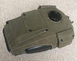 Ural Fuel Gas Tank Cover Of Black Leatherette With Hole For Etsy Bike Accessories Motorcycle Cover Bike