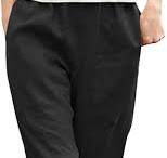 ABOUTYES Womens High Waisted Pants 2024 Fashion Summer Stretch Cotton Linen  Straight Leg Pant Casual Lightweight Trousers at Amazon Women’s Clothing ...